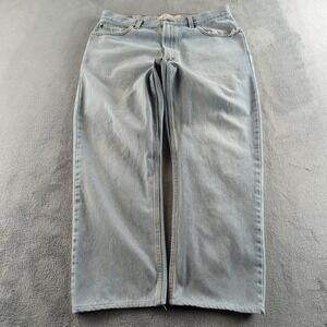 Vintage Y2K Levis Jeans 36 (Fits 34x27) Blue Light Wash Faded Grunge Skater